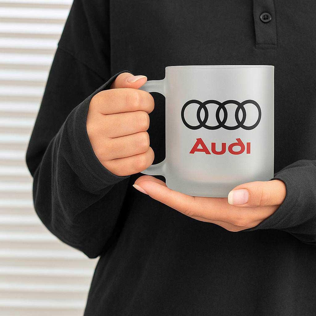 لیوان شیشه ای تبلیغاتی