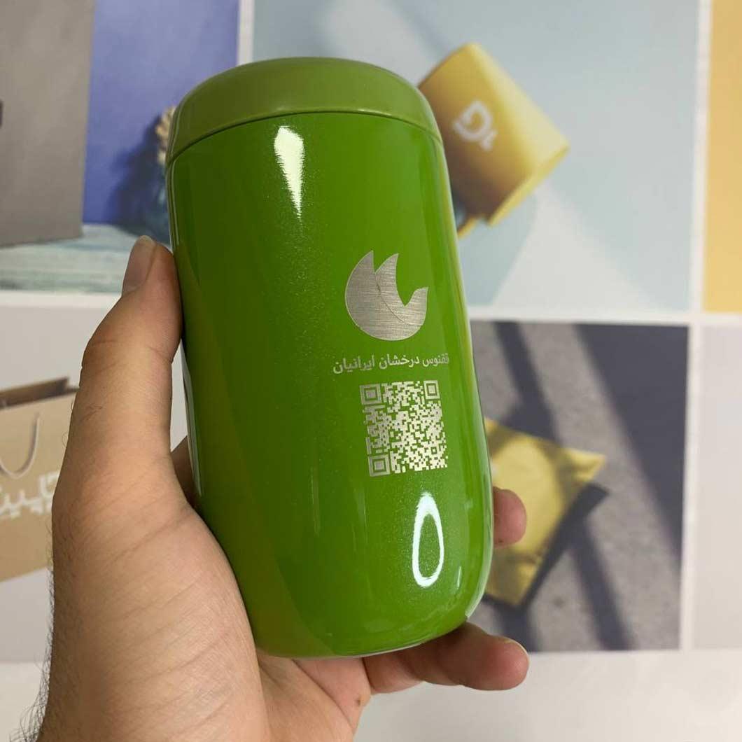 چاپ لیوان فلزی تبلیغاتی