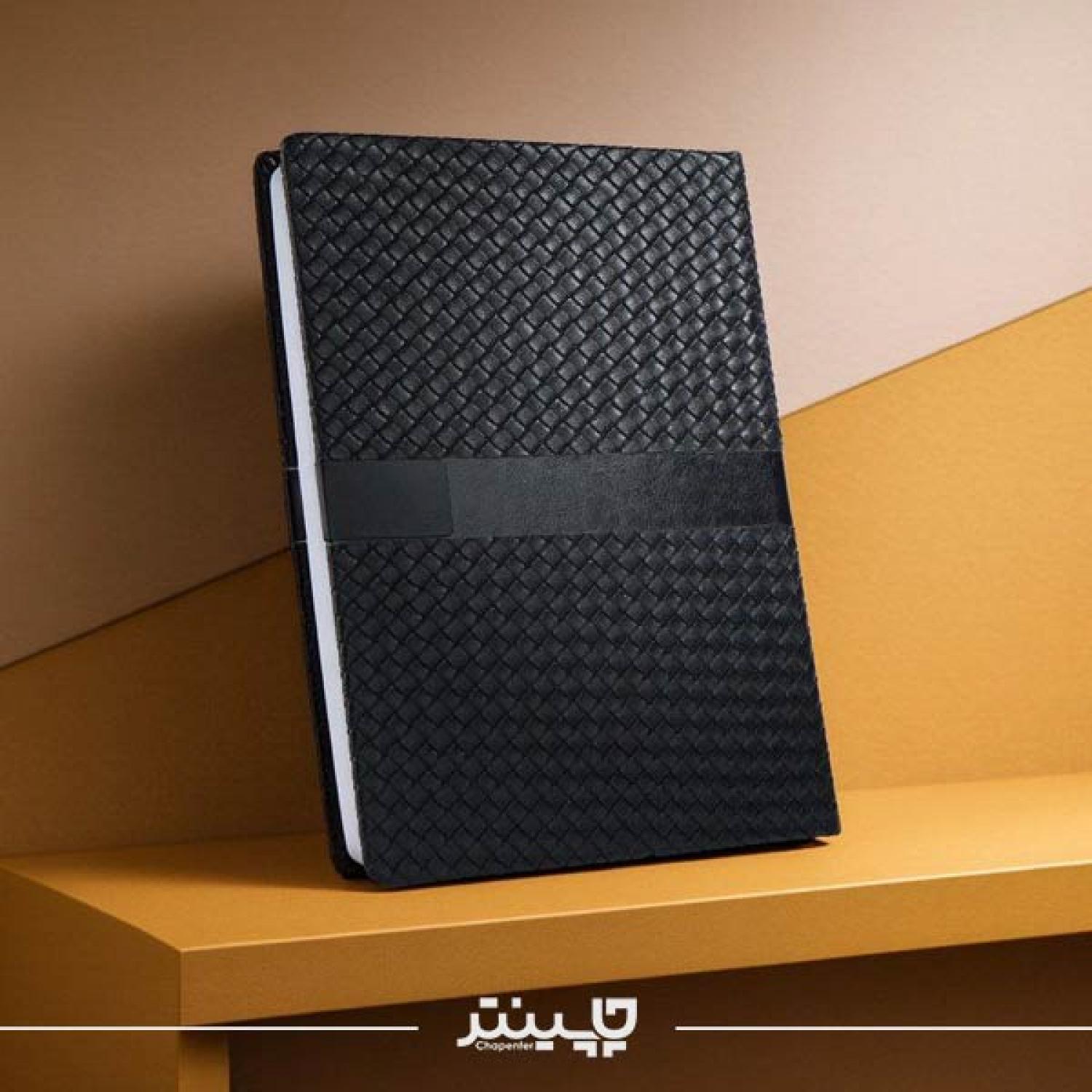 سررسید وزیری مشکی