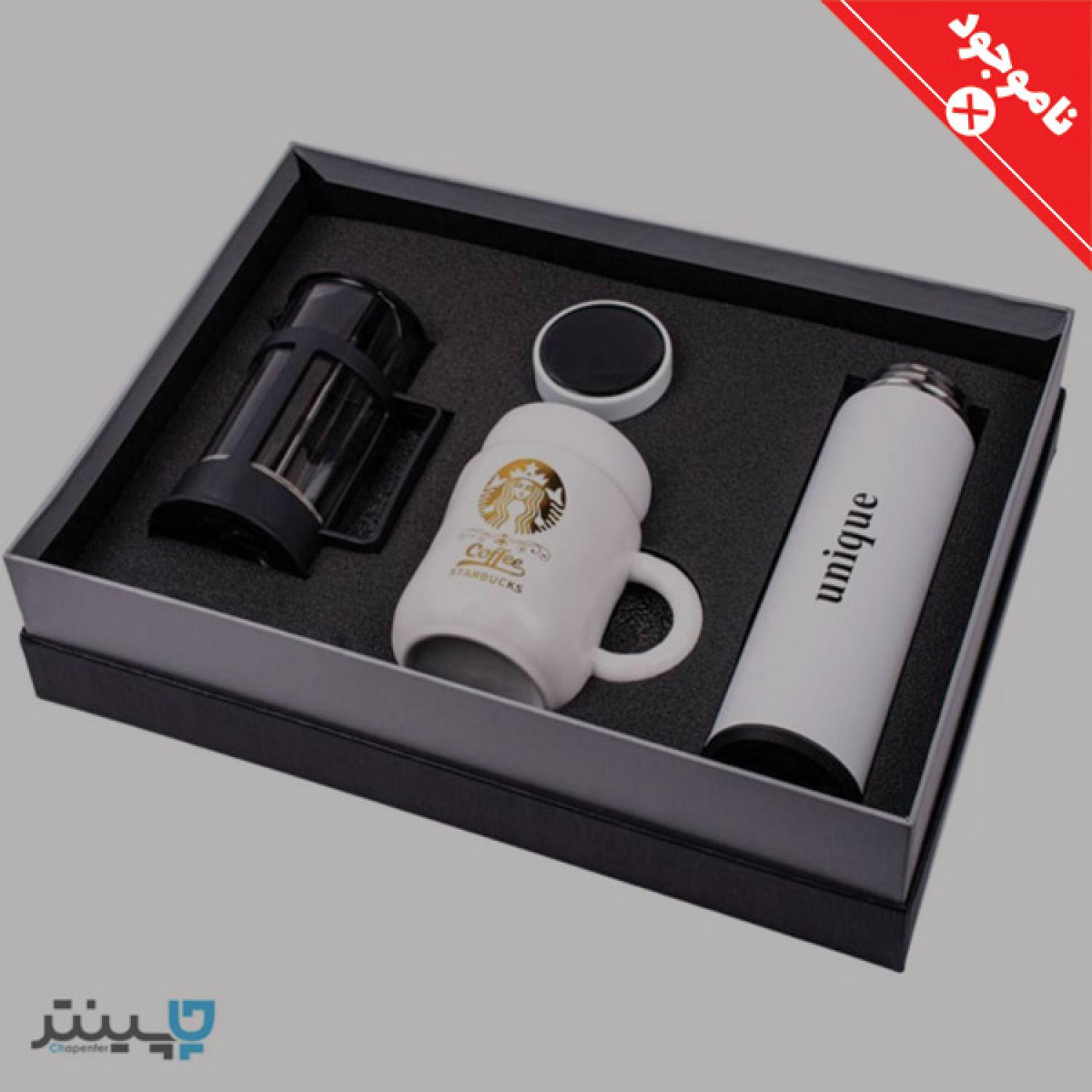 ست هدیه فرنچ پرس و ماگ و فلاسک