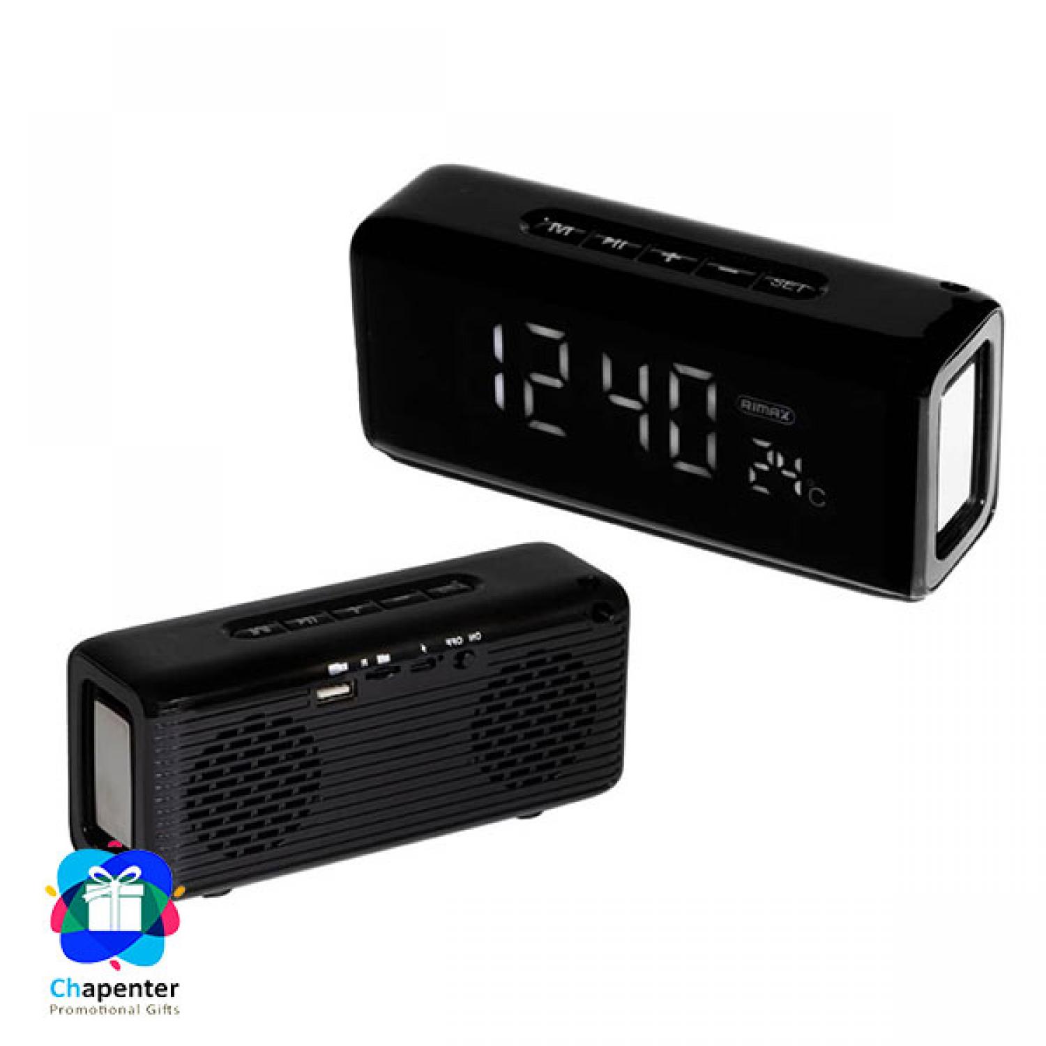 اسپیکر بلوتوث ساعت دار تبلیغاتی