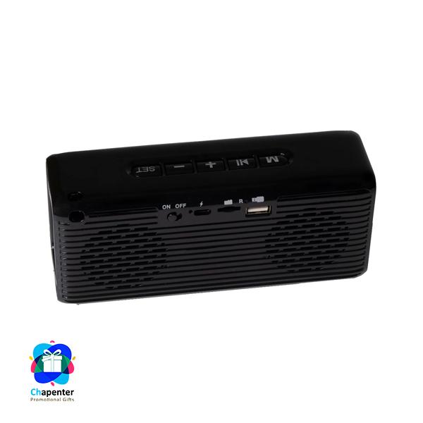  1_.اسپیکر بلوتوث ساعت دار تبلیغاتی